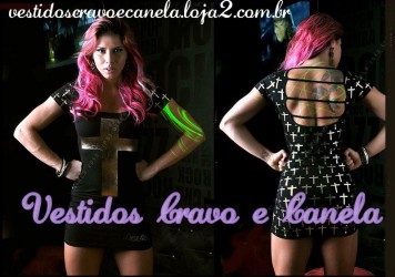 Vestidos Cravo e Canela